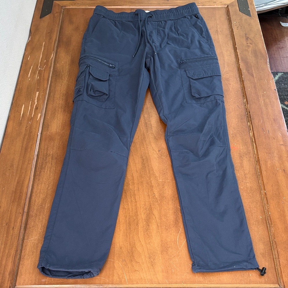 PacSun Dark Blue Cargo Pants Size Small